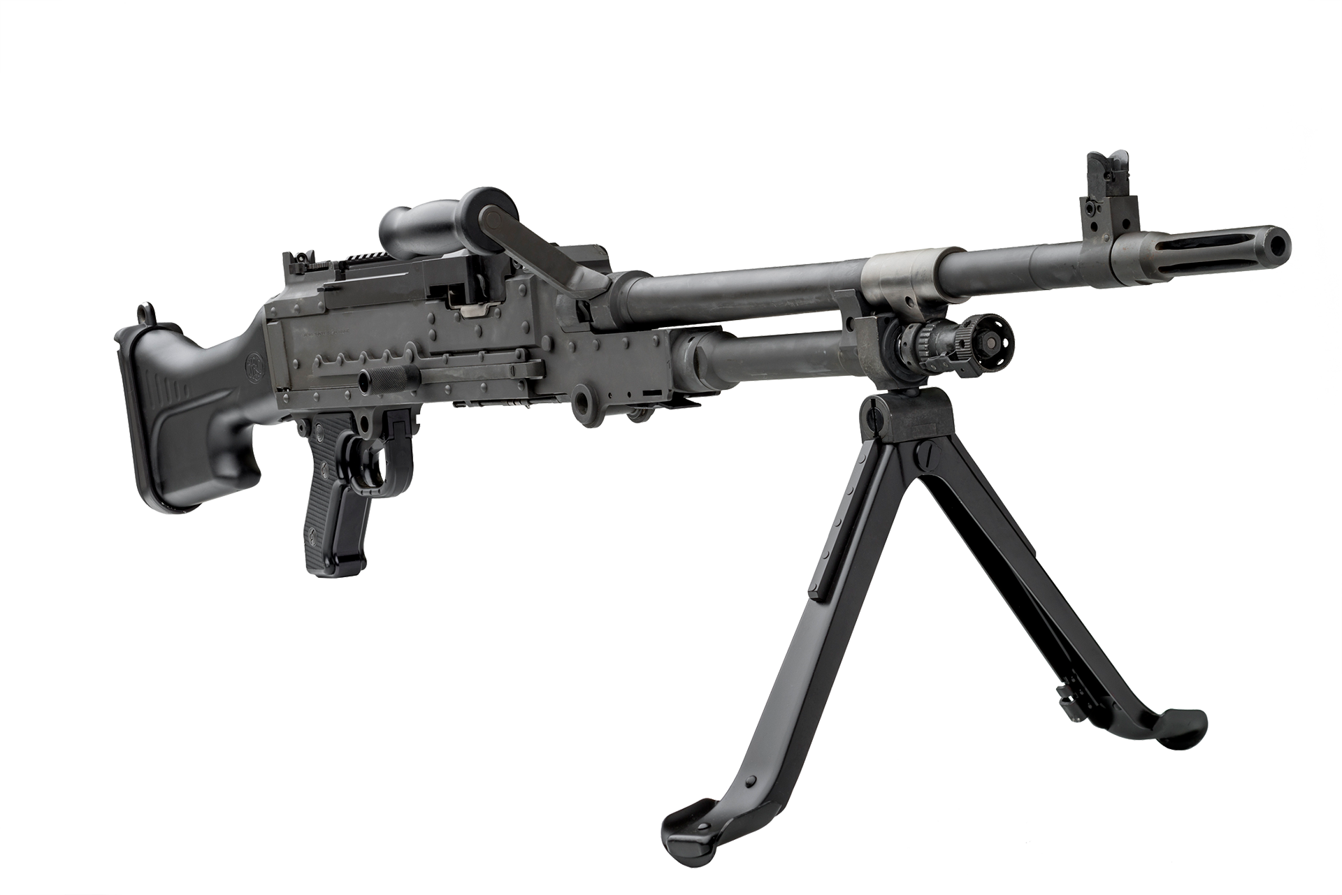 The FN MAG is a Belgian 7.62 Mm General-purpose Machine Gun Editorial  Photography - Image of dangerous, machine: 228363877