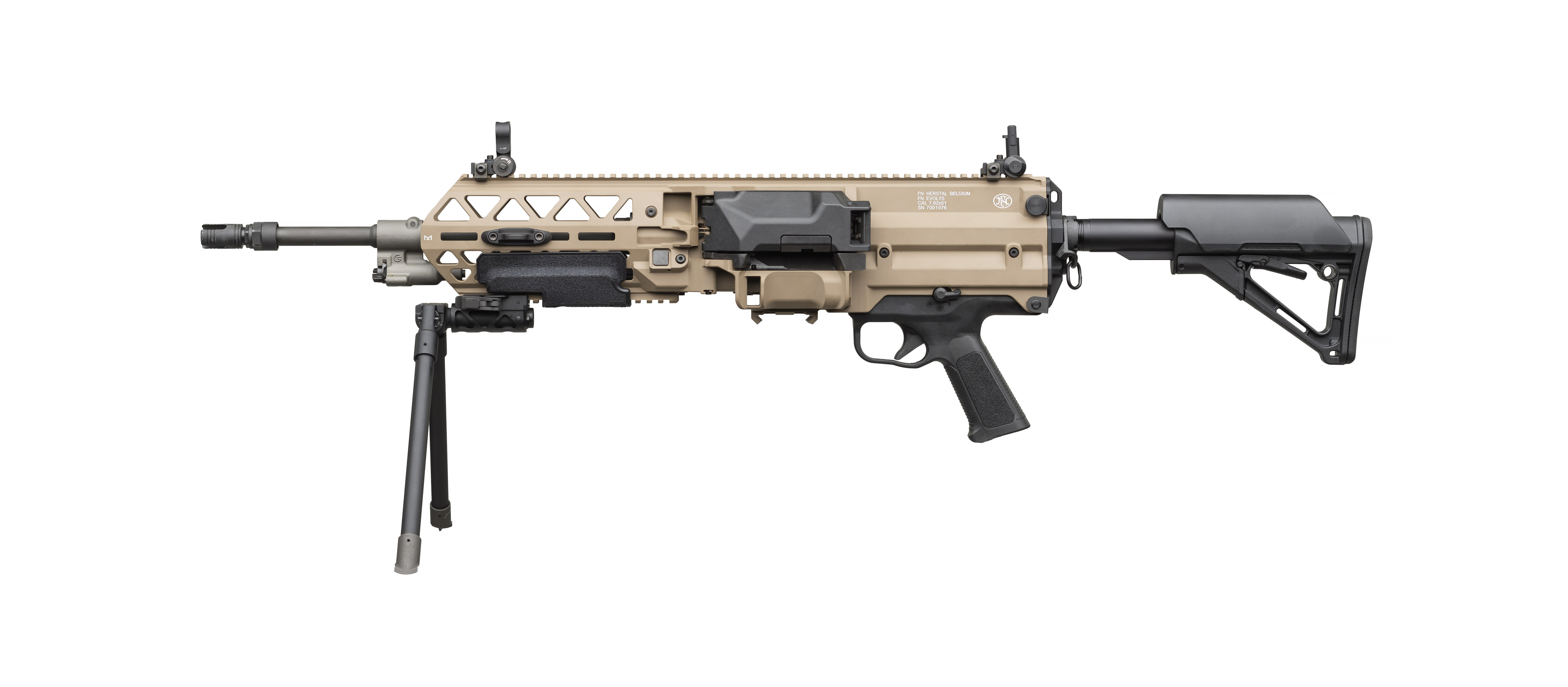 FN EVOLYS® 5.56 gets ergonomic changes based on user suggestions