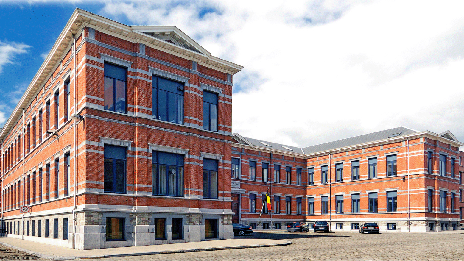 Headquarters of both Herstal Group and FN Herstal, Herstal, Belgium